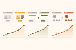 "Documented lift examples from conversion rate optimization case studies"