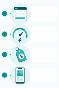 "Four highest-priority conversion rate optimization targets for a lean team"