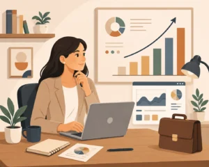 "Commerce and digital career options after 12th including finance, analytics, and business management"
