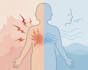 "How yoga for beginners shifts the nervous system from stress to calm"