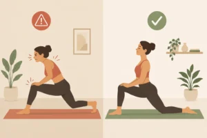 "Common mistakes beginners make when starting a yoga for beginners routine"